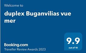 duplex Buganvilias vue mer